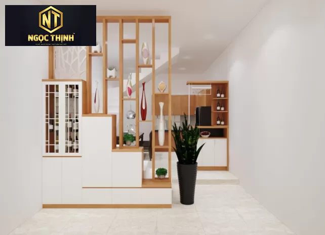 Tủ vách ngăn phòng khách đẹp_ NỘI THẤT NGỌC THỊNH